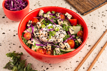ensalada de pepinos