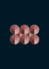 Colour Dots Universe Logo art design illustration