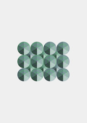 Colour Dots Universe Logo art design illustration