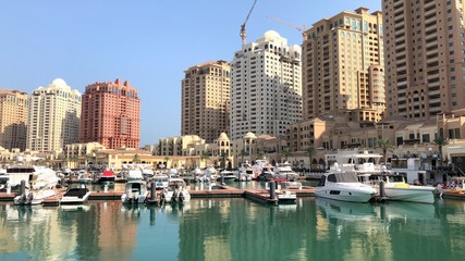 Quartier de Pearl-Qatar &agrave; Doha