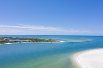 aerial view of the keys