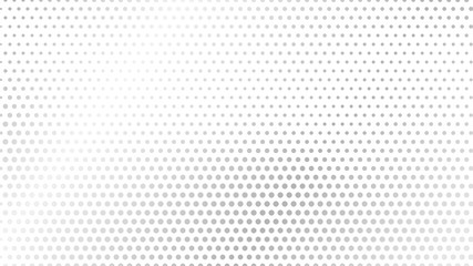 Abstract halftone wave dotted background. Modern monochrome background. Futuristic grunge pattern, dot, wave. Vector modern optical halftone texture for sites, poster, business card, cover