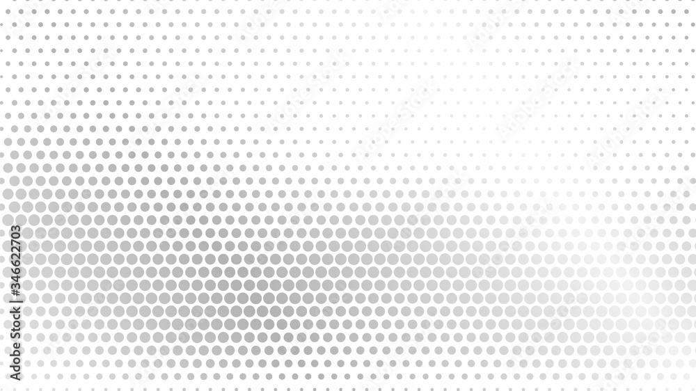 Poster abstract halftone wave dotted background. modern monochrome background. futuristic grunge pattern, d