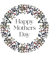 Happy Mother’s day design greeting card. Vector illustration good for the mom holiday, poster, banner, invitation, postcard, wallpaper, background, brochure