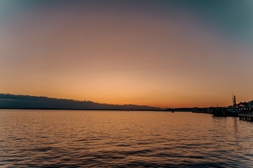 Obraz premium sunset in Seattle
