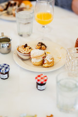 Pastries at Brunch