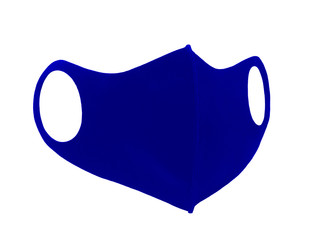 Protective mask Coronavirus protection blue color