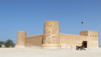 Fototapeta na wymiar Fort en Arabie (Qatar)