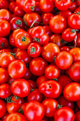 Cherry tomatoes at farmers market