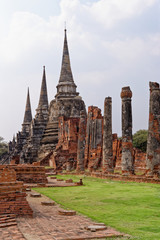 Ayutthaya archaeological Park, Wat Phra Si Sanphet - Thailand