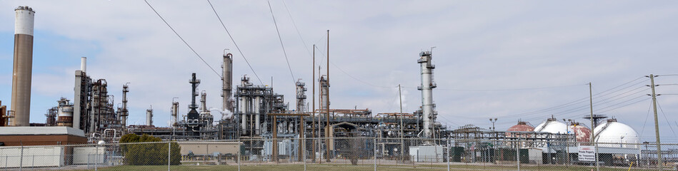 Fototapeta premium Refinery