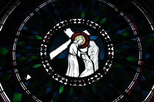Jesus carregando a Cruz