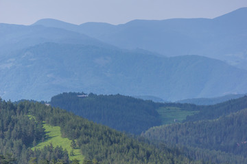 Landscape from The Red Wall Peak to Rhodopes, Bulgaria