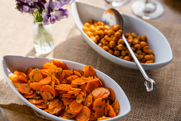 Fototapeta premium cooked carrots