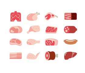肉のイラスト_01 [meat illustration 01]