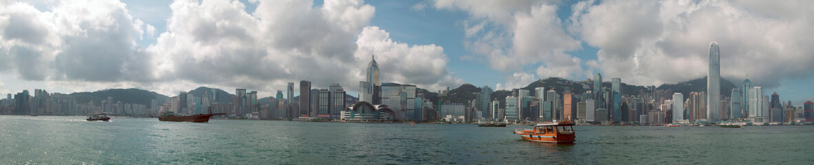 Obraz premium panorama of hong kong