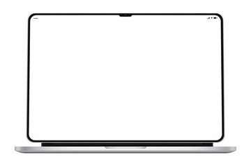 New Notebook
notch, thin bezels, statusbar, blank screen