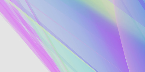 Abstract colourful green and violet curves background illustration 2d rendering