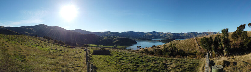 panorama of the mountains