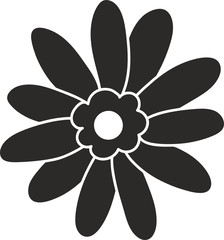 Simple Flower Floral Hand Drawing 