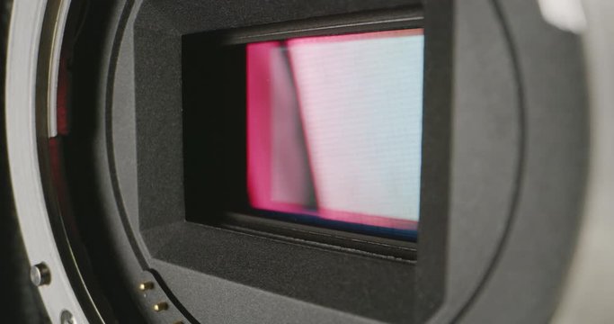 Front side of a digital camera