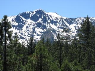 Obraz premium snow capped mountains