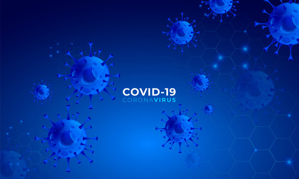 Covid 19 Coronavirus prevention icons handwritten typography lettering text line design colorful virus draw white isolated background banner