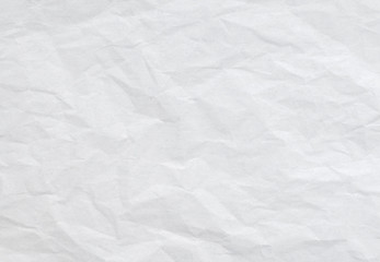 Obraz premium Pomarszczony biały papier tekstura tło