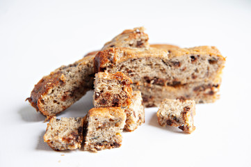 Home Made Baked Banana bread with Chocolate Chips