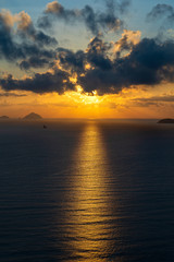 Landscape sunrise on Hon Chong cape, Nha Trang, Vietnam