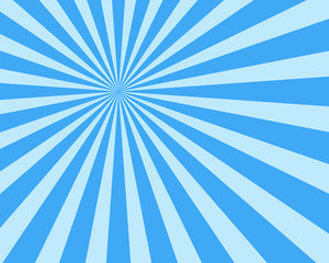 Sun rays vector. Abstract blue sun rays background - 346672153