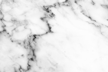 White marble texture background pattern with high resolution.