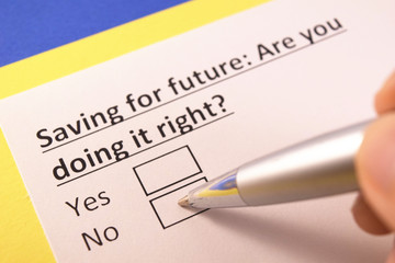 Saving for future: Are you doing it right?