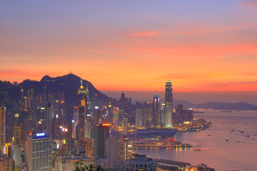 23 June 2008  Red Incense Burner Summit view Hong Kong