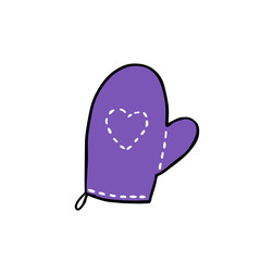 pot holder doodle icon