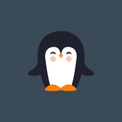 pinguin vector icon