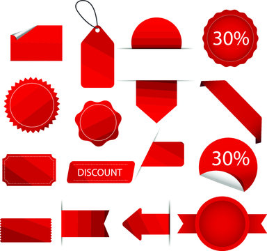Stylish frames sale and discount collection vector illustration