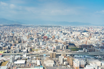 Fototapeta premium 都市風景 福岡市