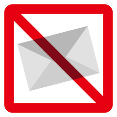 メール禁止マーク