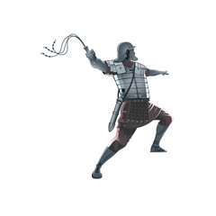 Roman Soldier holding Scourge