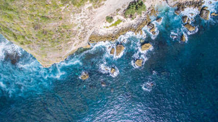 Karang Boma cliffs located 32 km from Denpasar city takes about 1 hour drive, Karang Boma cliffs near uluwatu temple, has an exotic view, a very charming sea view