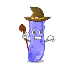 Legionella sneaky and tricky witch cartoon character