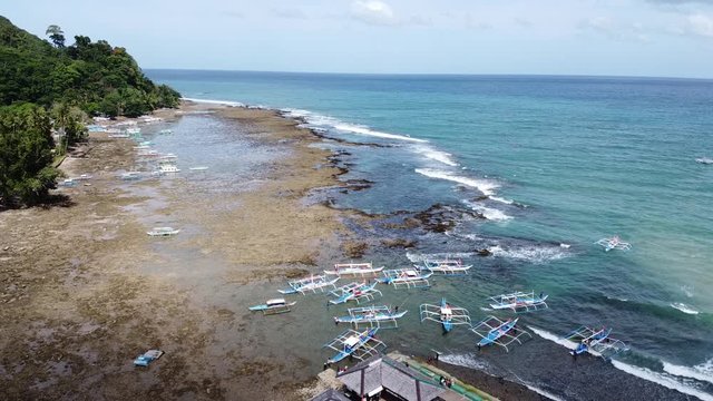 Aerial View of Beach in Puerto Princesa, Philippines