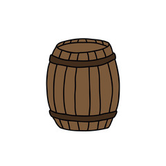 barrel doodle icon