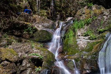 Wasserfall in der Rötenbachschlucht Schwarzwald