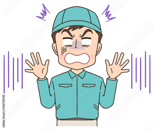 宅配 配達員 作業員 男性 マンガ イラスト Delivery Wall Mural Delive よぴんこ Yopinco 宅配 配達員 作業員 男性 マンガ イラスト Delivery Wall Mural Delive よぴんこ Yopinco