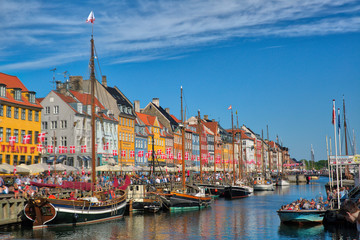 Nyhavn copenhagen waterfront canal