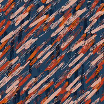 seamless pattern with abstract lines