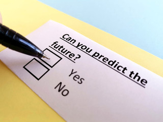 One person is answering question about future.