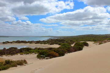 view of the beach in port lincoln, australia